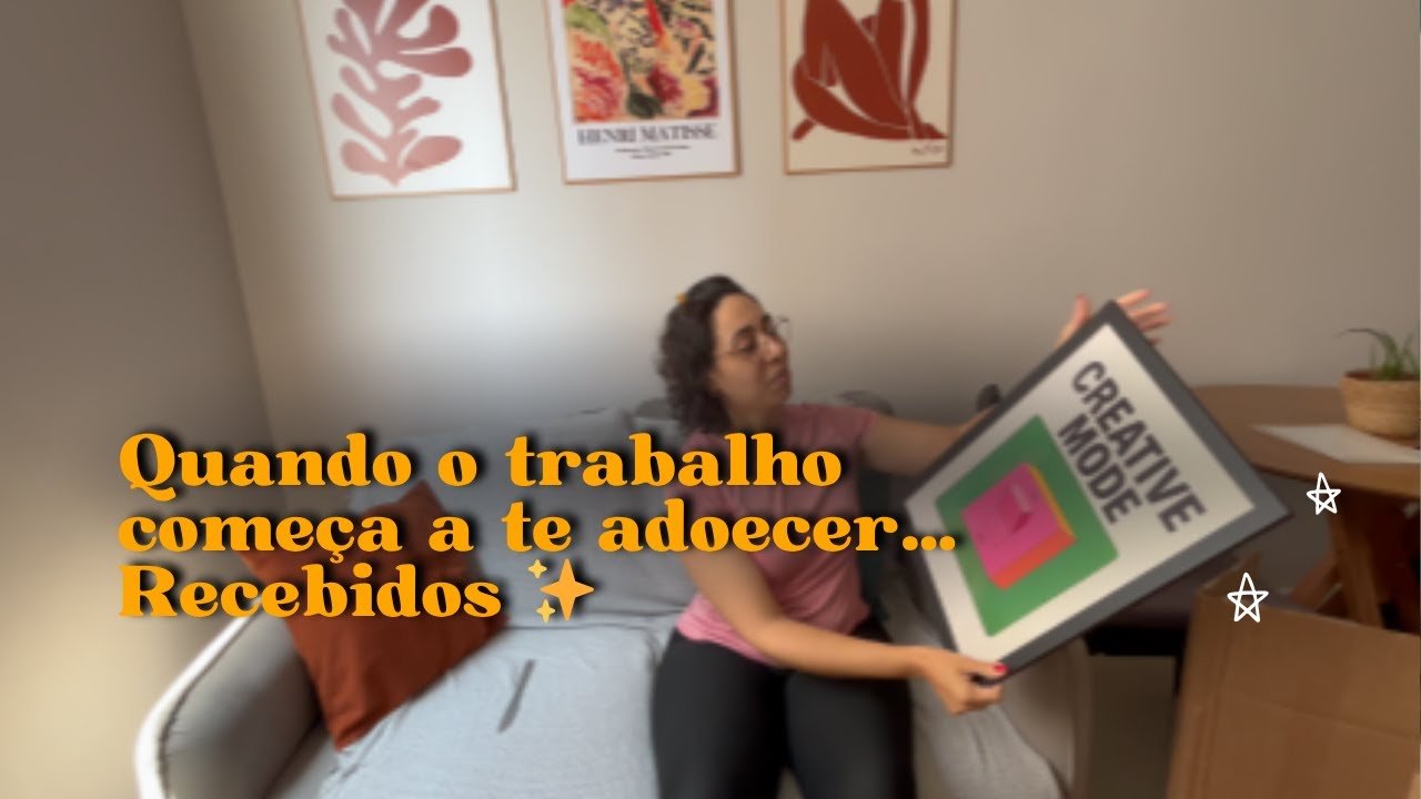 Recebidos do novo escritório/ Quando a rotina começa a te adoecer… é hora de recomeçar 💻✨
