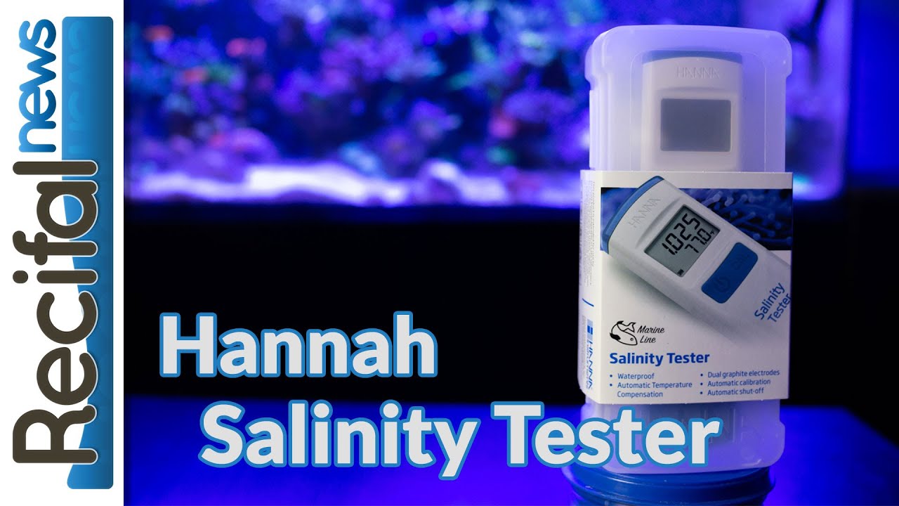 Hannah HI-98319 : Waterproof Salinity Tester sur le banc d'essai