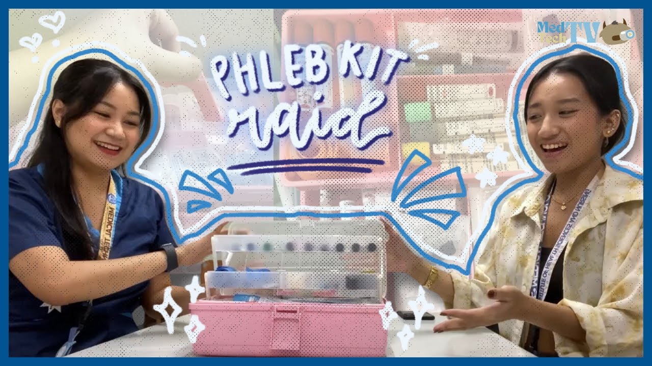 MedTech Student Essentials (Phlebotomy Kit Raid) | MedTambayan | FEU MedTech TV 2024