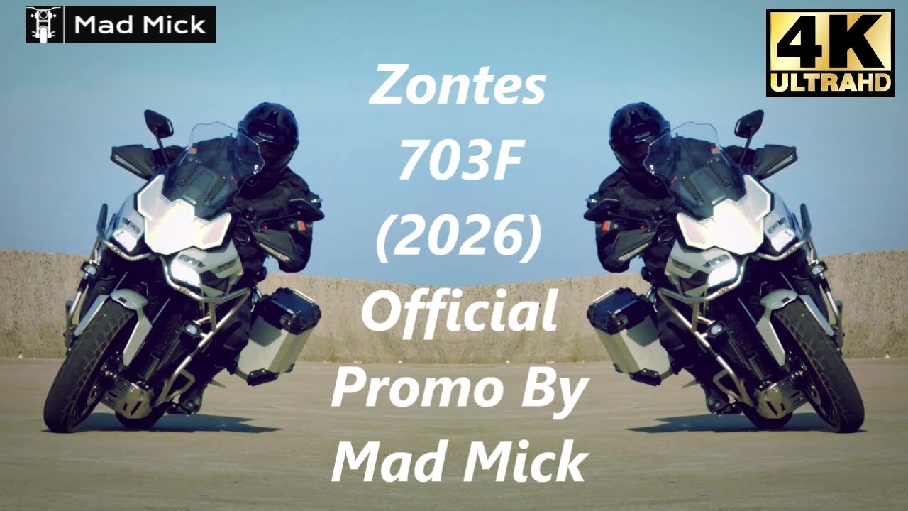 Zontes 703F 2026 — Официальный промо-ролик от Mad Mick