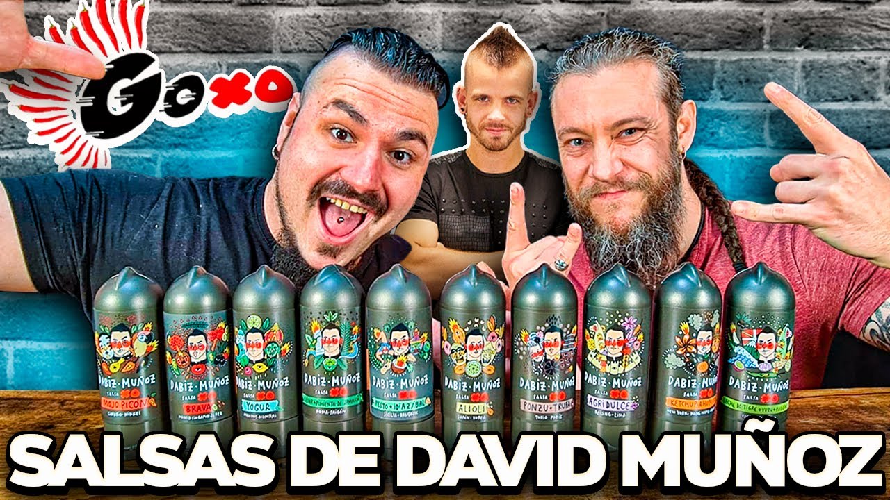Probando TODAS LAS SALSA de DABIZ MUÑOZ de DIVERXO con el VIKINGO!