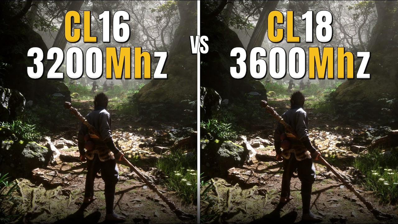 DDR4 3200MHz CL16 vs 3600Mhz CL18 - Different But Same Same?🤔 | Ram Test in 2026🔥