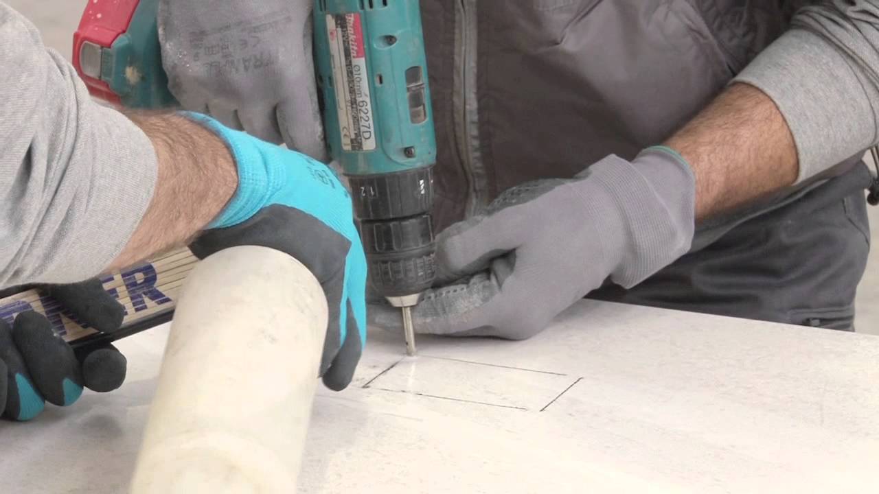 QUANTUMSIX + Installation - cutting & drilling