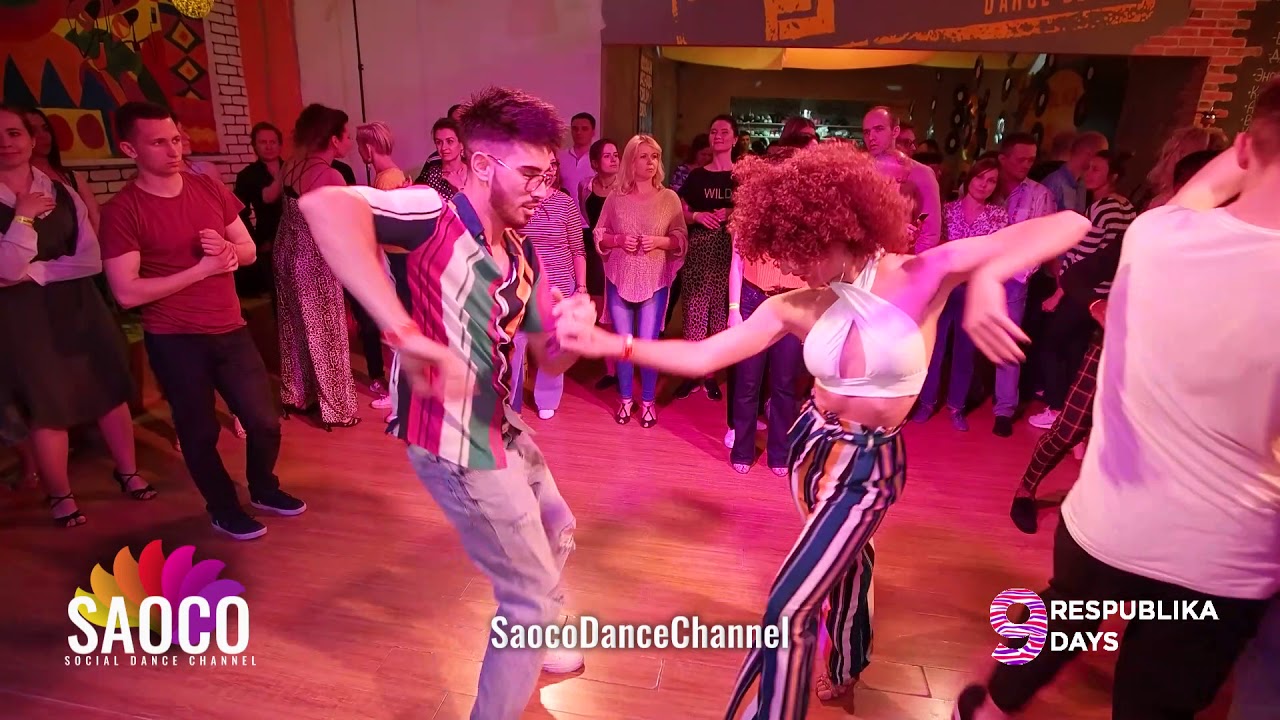 Charlie Zafra Vicente and Veronica Lopez Salsa Dancing at Respublika Days 9, Saturday 04.05.2019