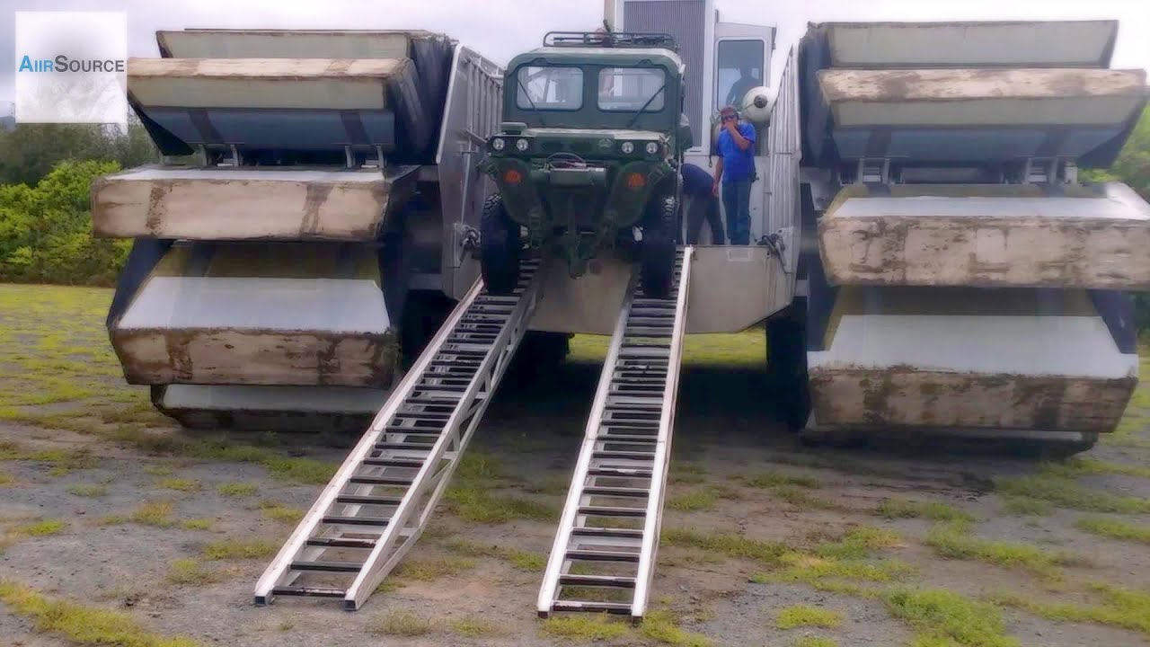 Ultra Heavy-Lift Amphibious Connector (UHAC) Vehicle Unload