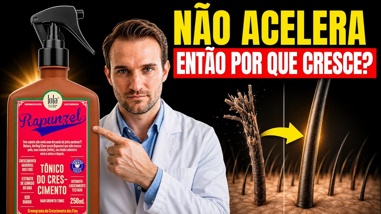 Rapunzel da Lola vs Minoxidil: Qual REALMENTE Funciona (Comparei)