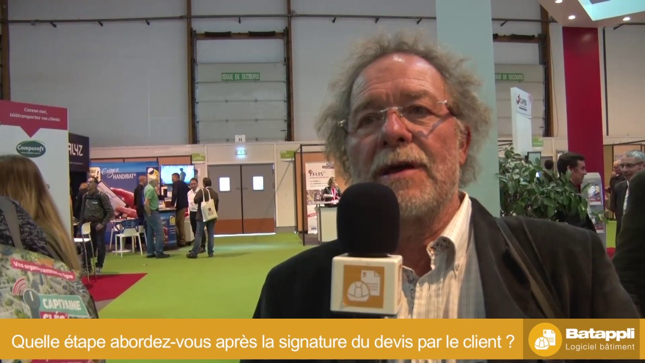 Quelle étape après la signature du devis ?