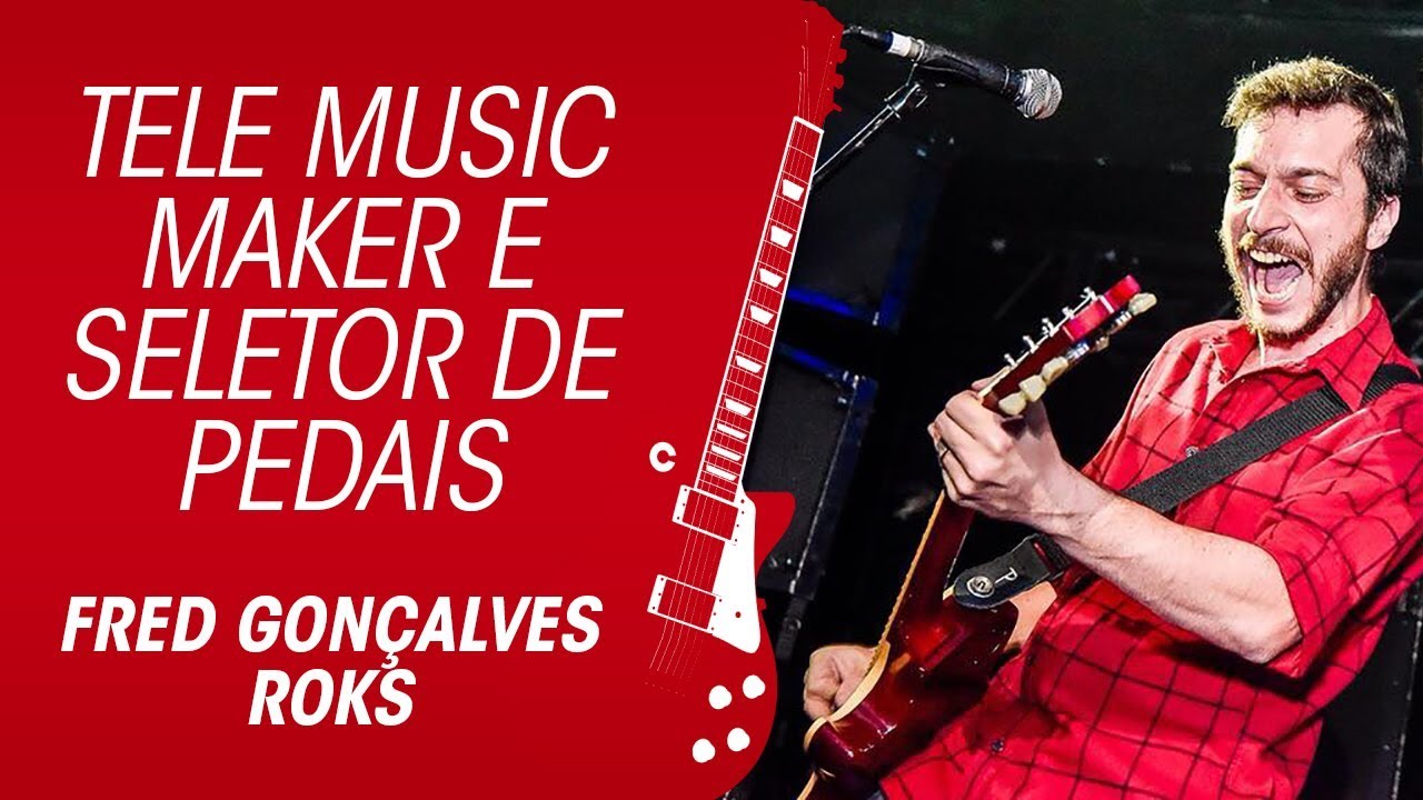 A Tele Music Maker e o seletor de pedais ES-5 da Boss, do Fred, da Roks