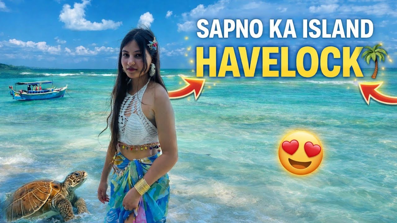 “Sapno Ka Island Havelock 😍 | Andaman Trip Vlog || Day 2 @Akshita092 