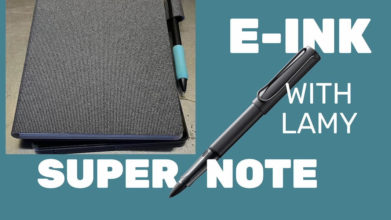 Месяц использования SuperNote Nomad A6X2 и Lamy AL - Распаковка и первое использование.
