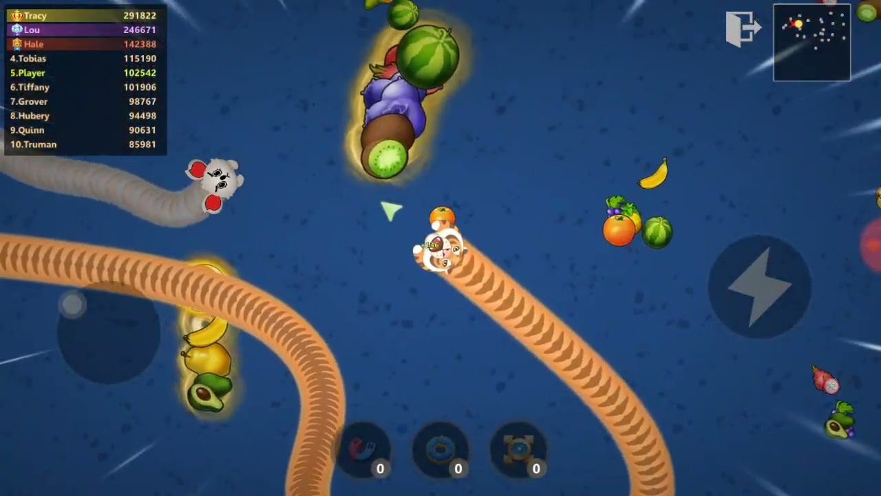 I Played Worm Zone.io Like a Pro - Long Video