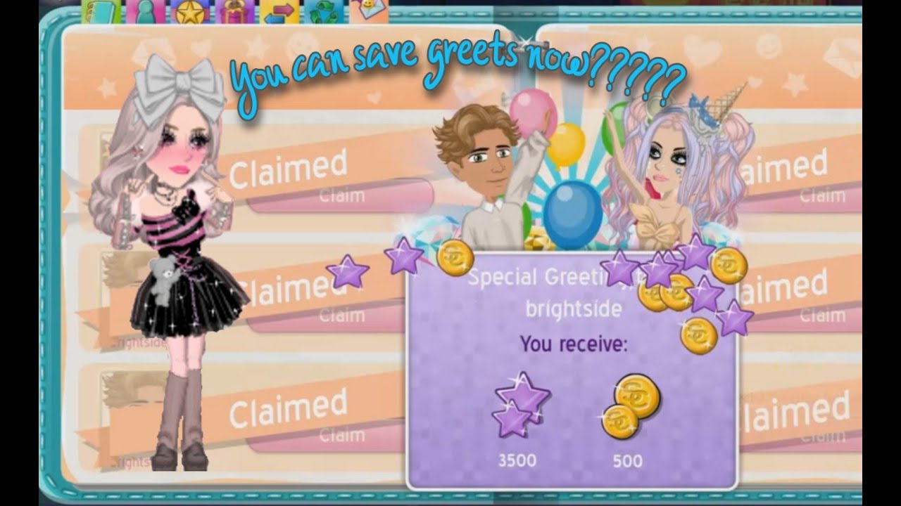 MSP return, new account greeting people!