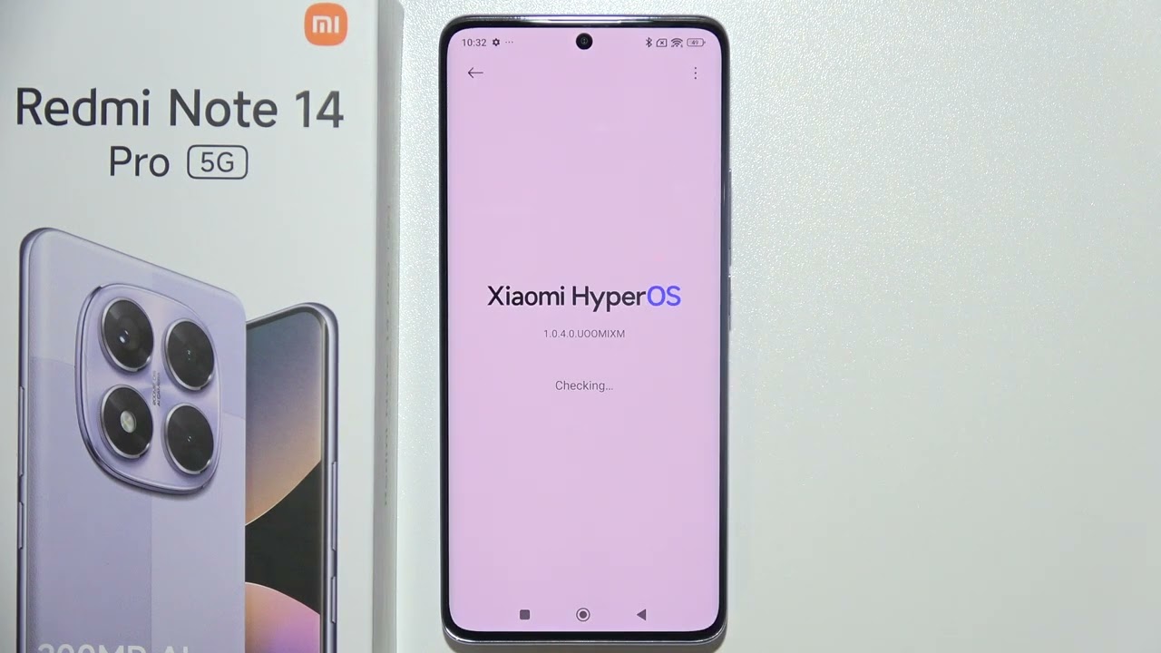 Redmi Note 14 Pro: How to Update Software