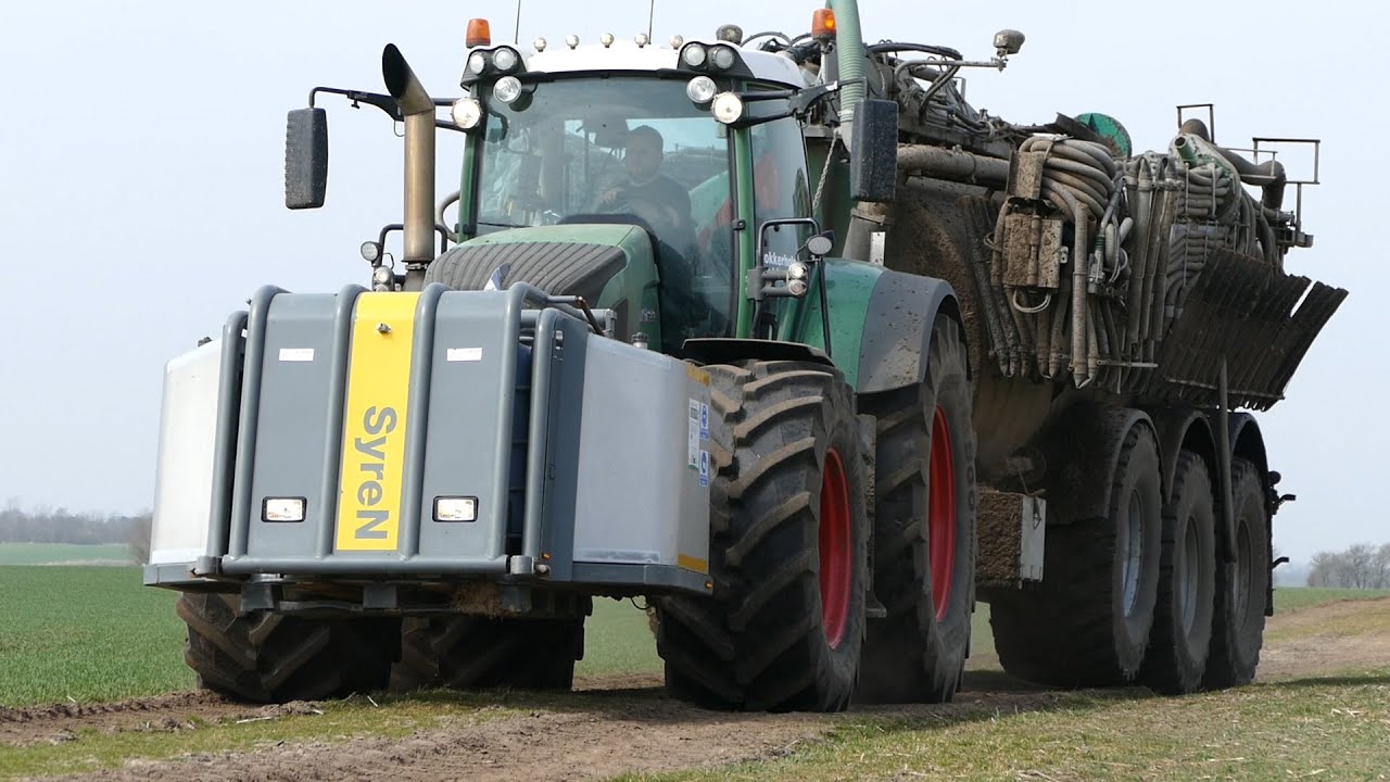 Fendt 939 Vario in The Field Slurry w/ Samson PG25 Manure Wagon | Pure Power | Danish Agriculture