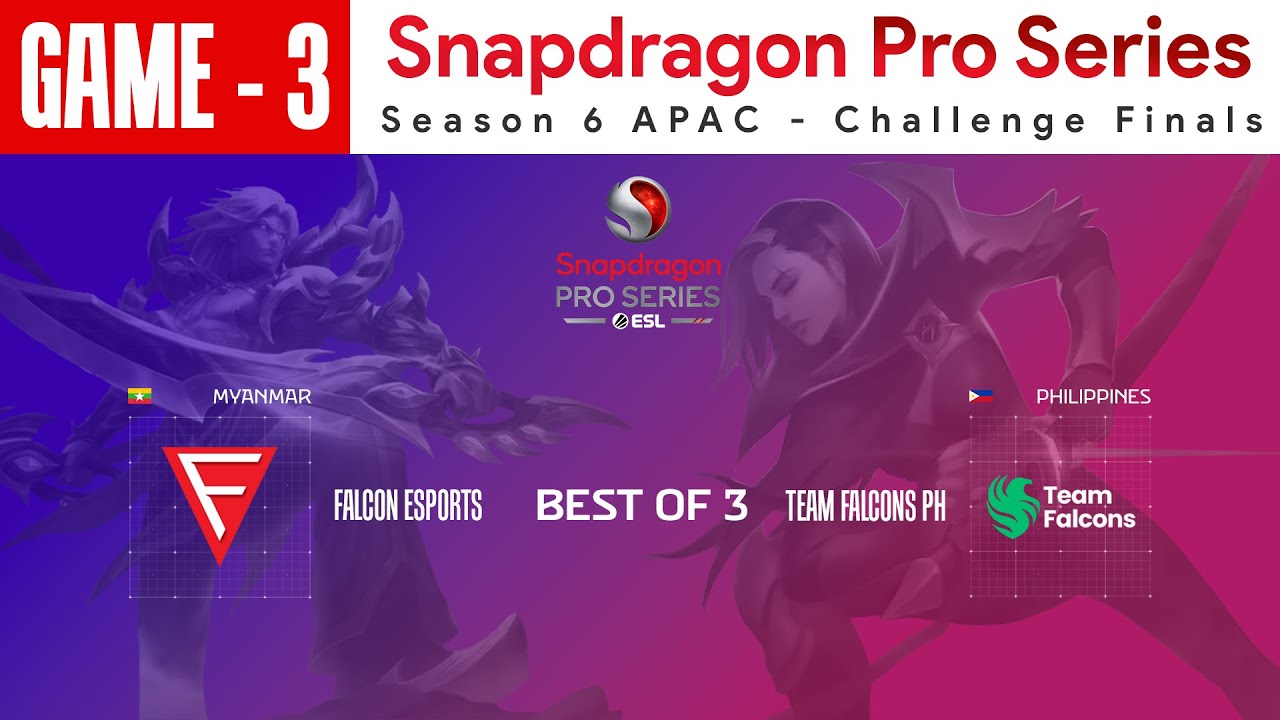 [Game - 3] Falcon Esports vs Team Falcons PH | Snapdragon Pro Series