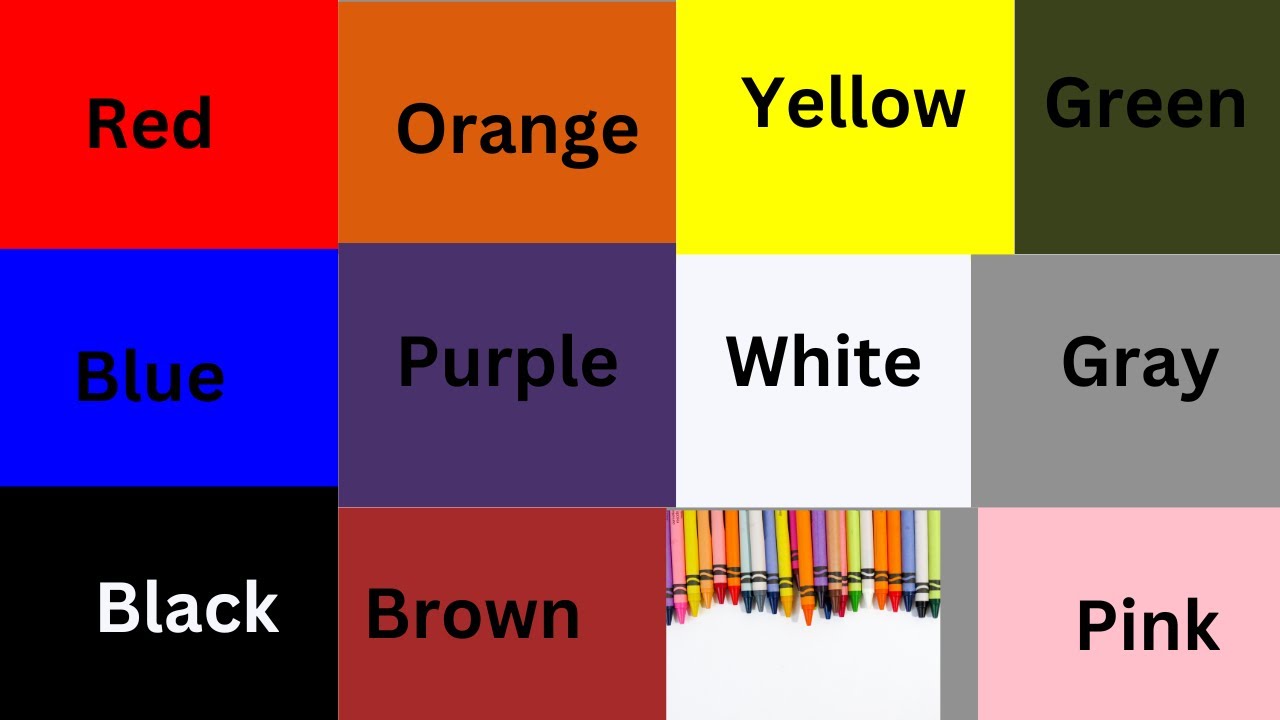 The colors song/Learn the color/colors/Nursery rhymes and kids song