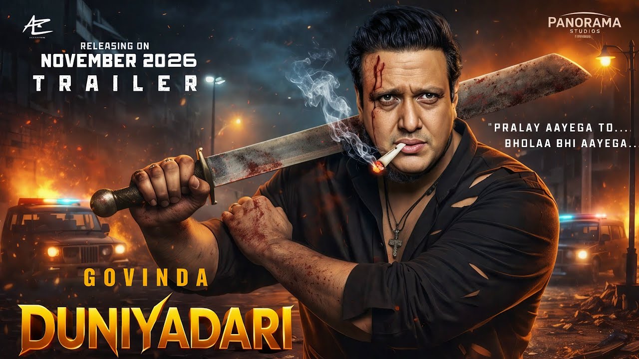 DUNIYADARI - OFFICIAL TRAILER | 2026 | Govinda | Tabu | Rasha Thadani | Sanjay Dutt | Anupam Kher 