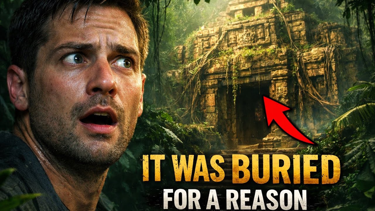 We Found a Hidden Temple Deep Inside the Jungle&hellip; It Was Sealed #mystery #viralvideo 