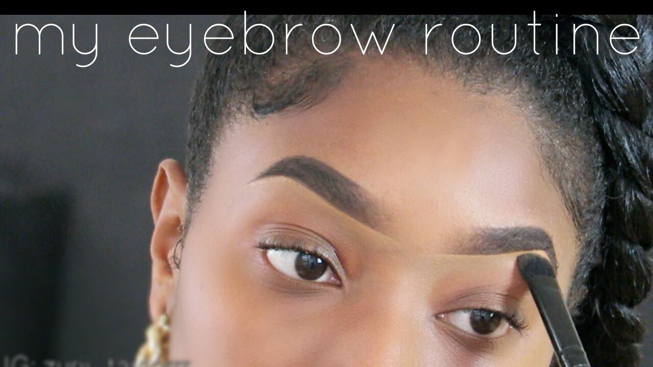 My Updated Eyebrow Routine (2017) Step by Step