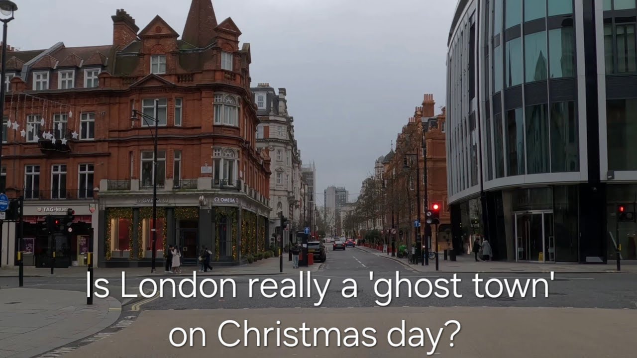 Christmas day 2024 in London