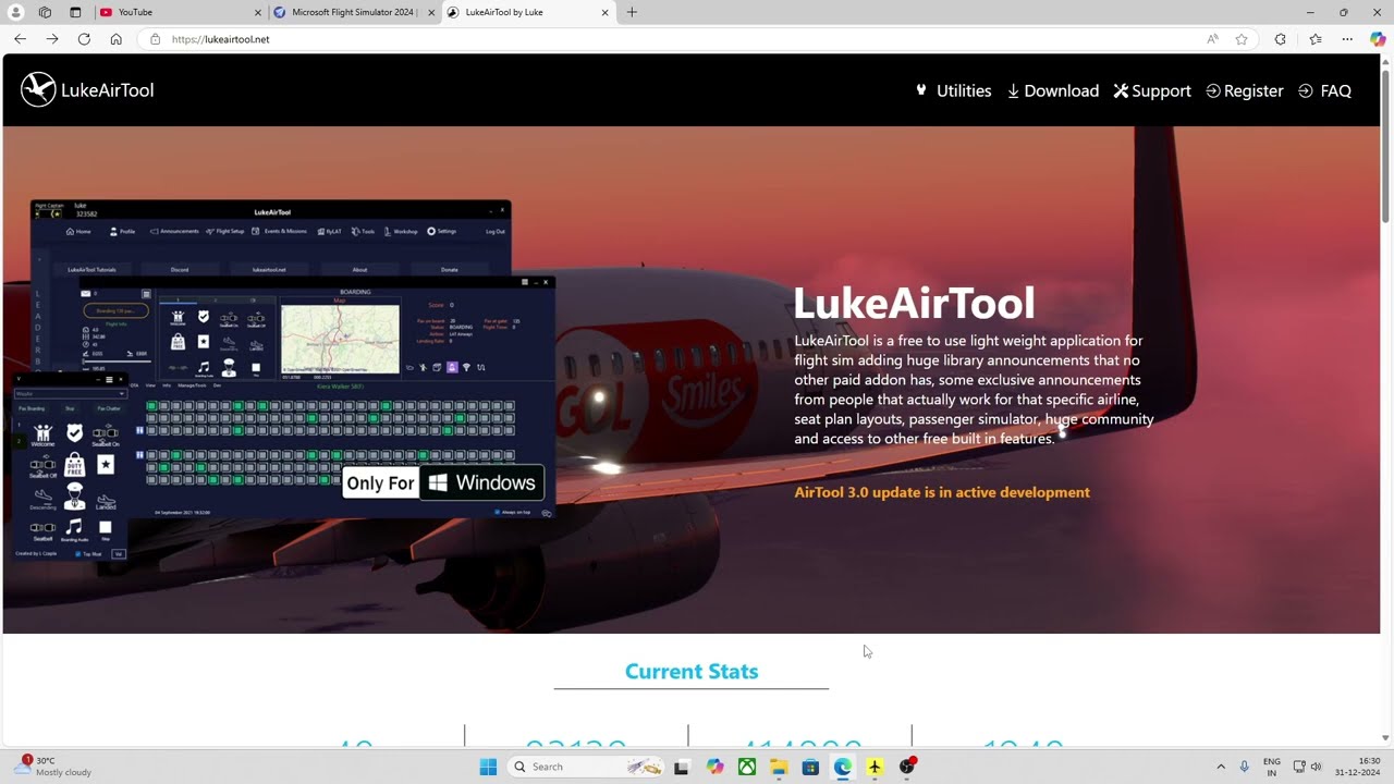 Как настроить объявления в полете с помощью Luke Air Tool — Flight Simulator