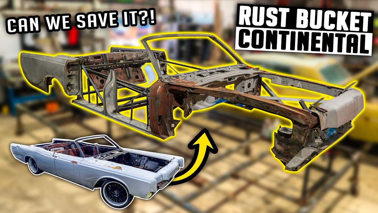 This 1967 Lincoln Continental has Completely Rusted Away!  - Twin Turbo LS Continental Build Ep. 2