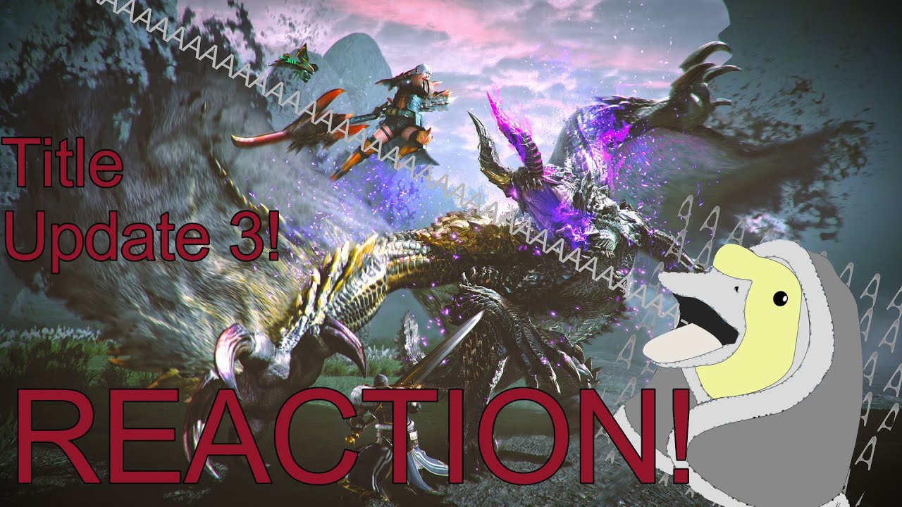 REACTION: TITLE UPDATE 3 | Monster Hunter Rise: Sunbreak - November Digital Event
