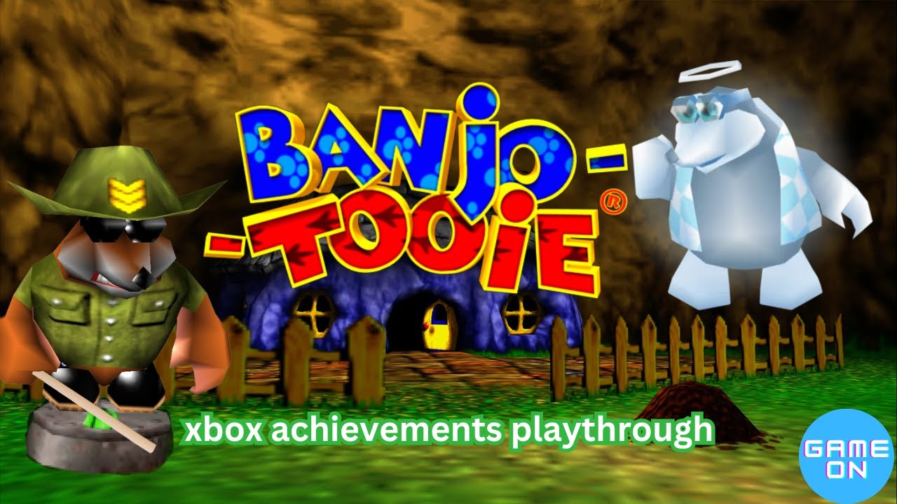 Banjo Tooie Playthrough no commentary/ all Xbox achievements obtained