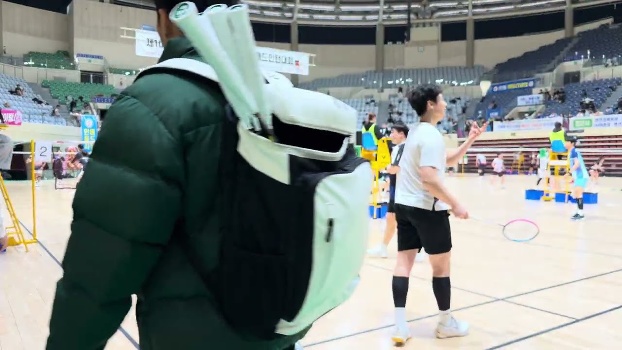 [준자강남복] 김영환 서원빈 vs 조현권 강재현 - 제10회 안동 하회탈배 전국배드민턴대회 예선1