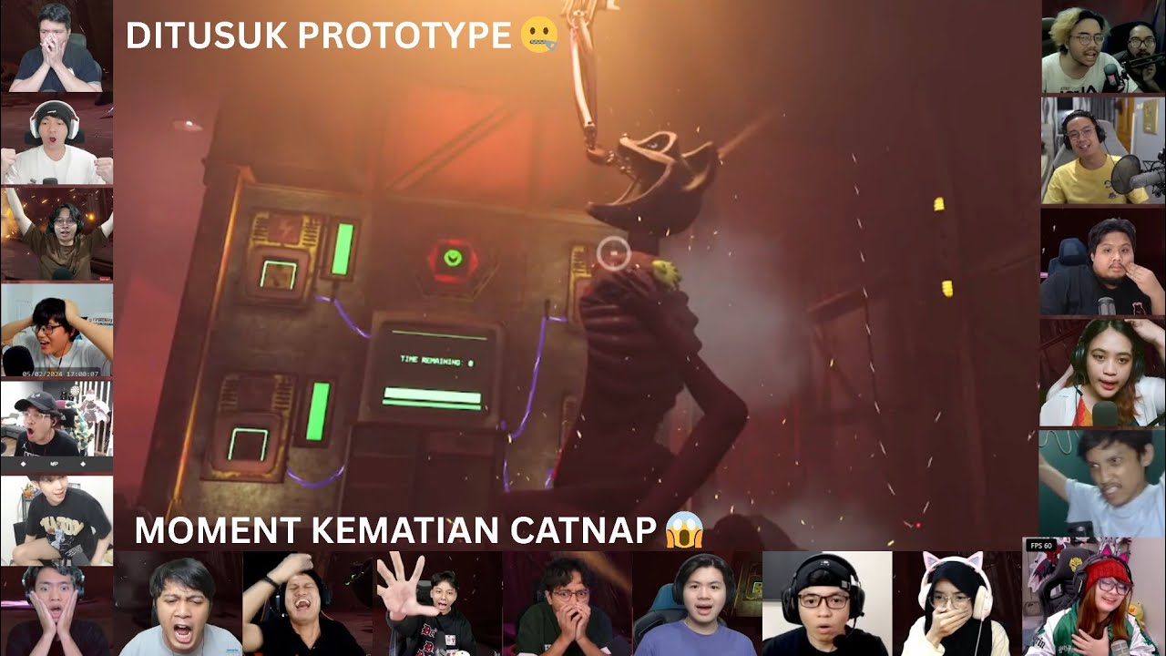 MOMENT KEMATIAN CATNAP!🤐 I SEMUA TERCENGANG!!😱 I POPPY PLAYTIME CHAPTER 3