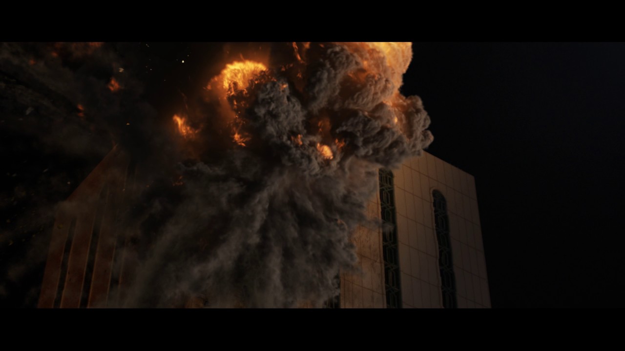 Airlift Movie : 3DS Max : FumeFX explosion