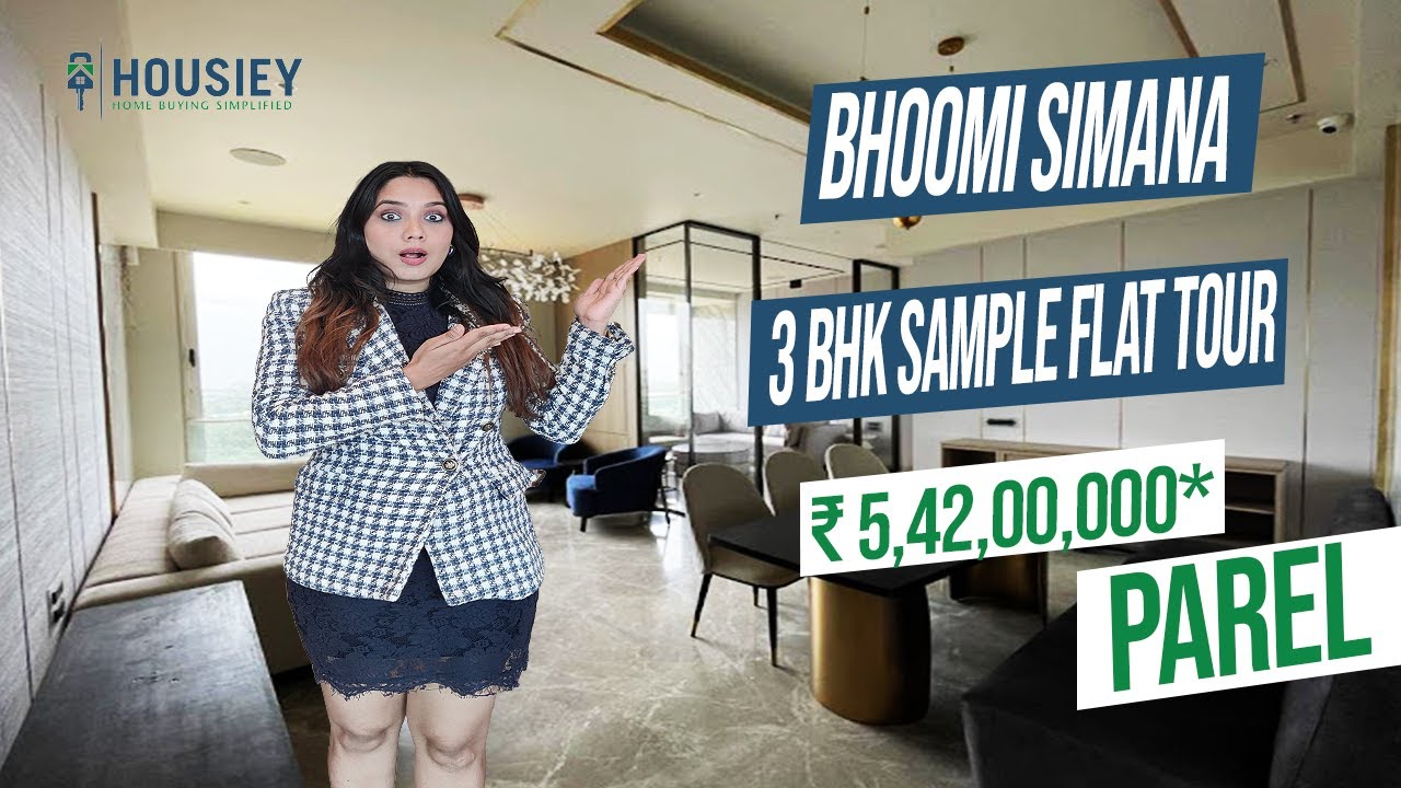 Bhoomi Simana Parel | 3 BHK Sample Flat Tour| Bhoomi Properties Lalbaug