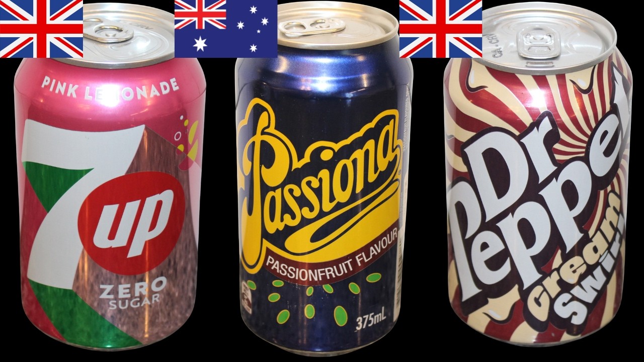 Обзор коктейля Pink Lemonade 7UP, Passiona Passionfruit & Dr Pepper Cream Swirl.