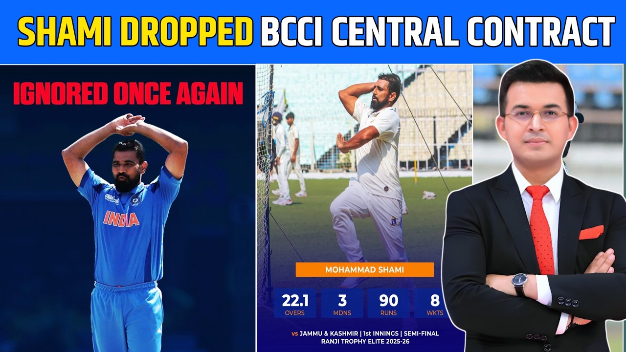 Mohammed Shami Snubbed by BCCI? Central Contract Se Bahar – Kya Team India Ne Galat Faisla Kiya?