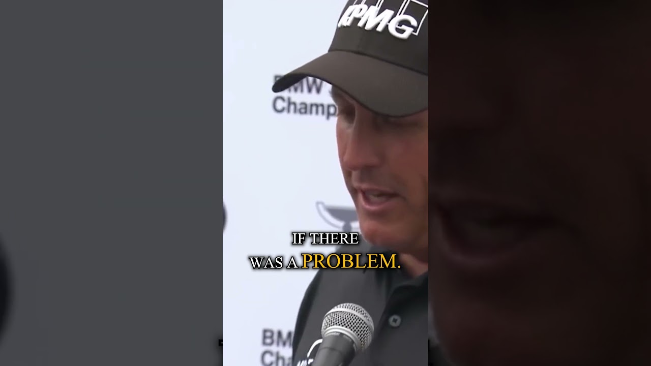 The Phil Mickelson/Vijay Singh BEEF