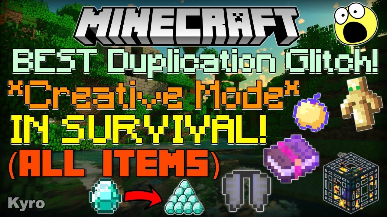 HOW TO DO THIS MINECRAFT CREATIVE MODE GLITCH!!!