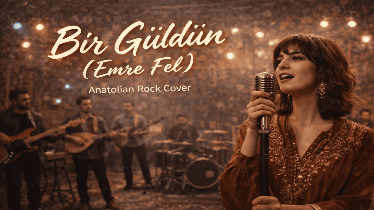 Bir Güldün - Emre Fel - Anatolian Rock Cover #music ##rock #cover #emrefel #anatoliancover