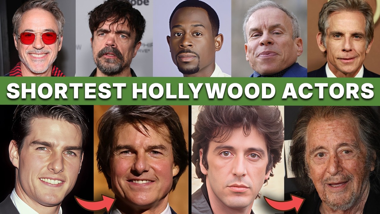 50+ Shortest Hollywood Actors: Then and Now (Age 50&ndash;90+)