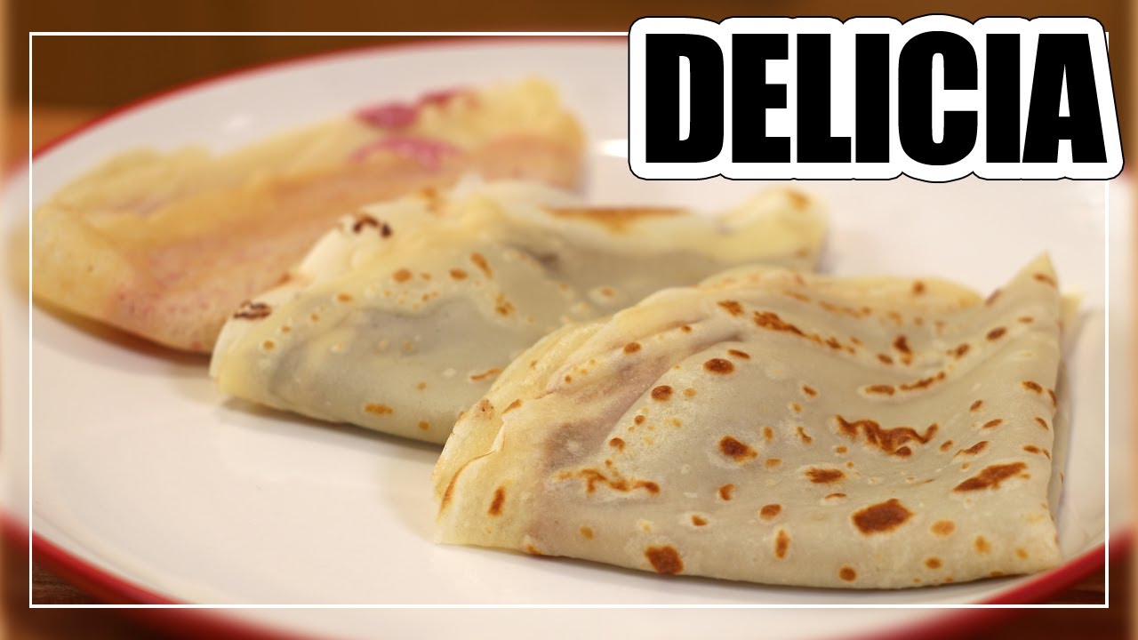 Cómo hacer CREPES CASEROS | (PANQUEQUES) Finos y Tiernos
