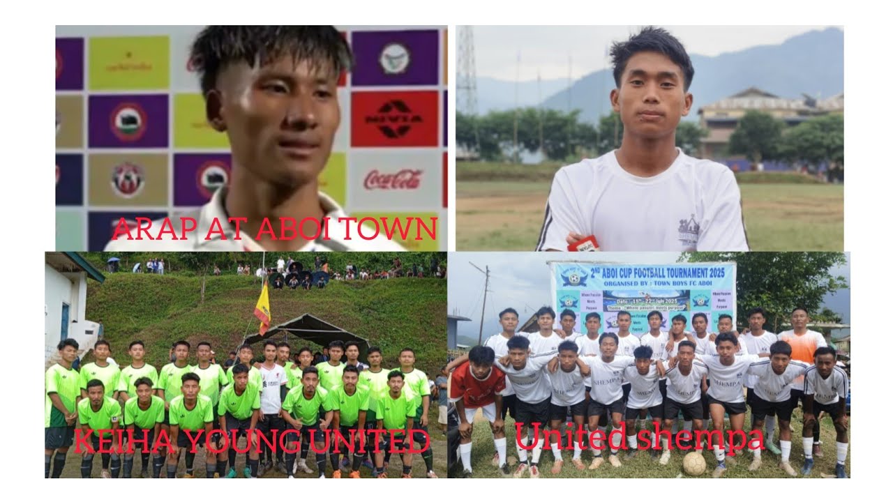 2nd ABOI CUP Football tournament ROUND OF 16 FOOTBALL MATCH BETWEEN UNITED SHEMPA 8 & KEIHA 4 #ARAP