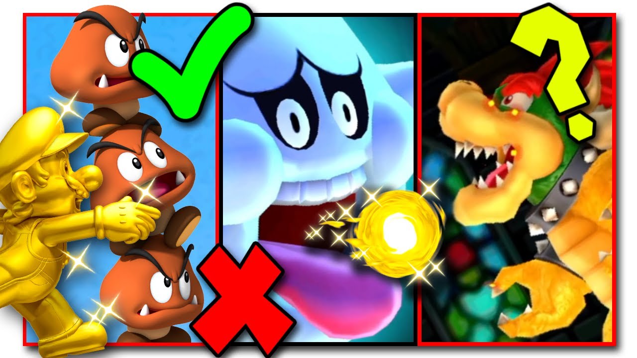 What Can Golden Flower Mario KO?!