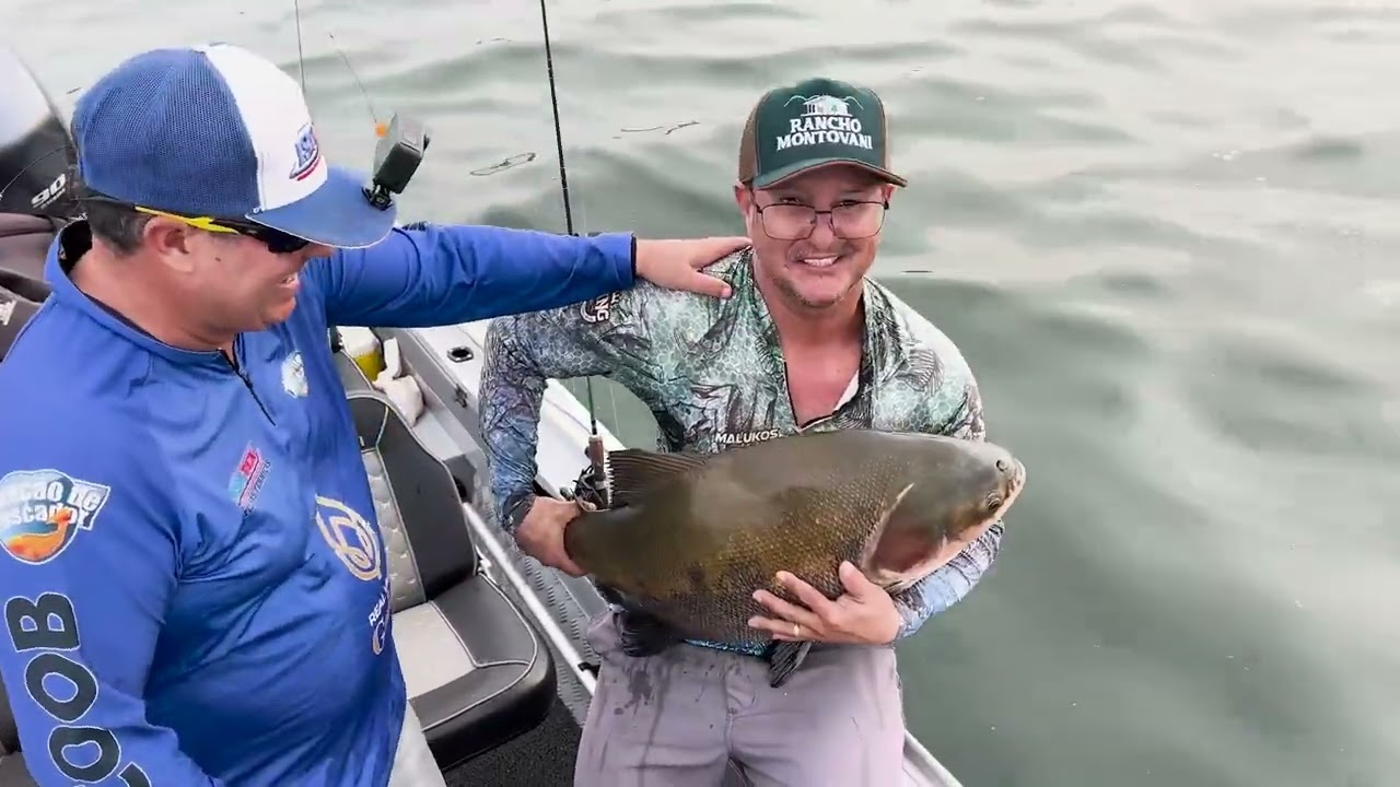 Primeiro programa de pesca de tambaquis do lago de Serra da Mesa