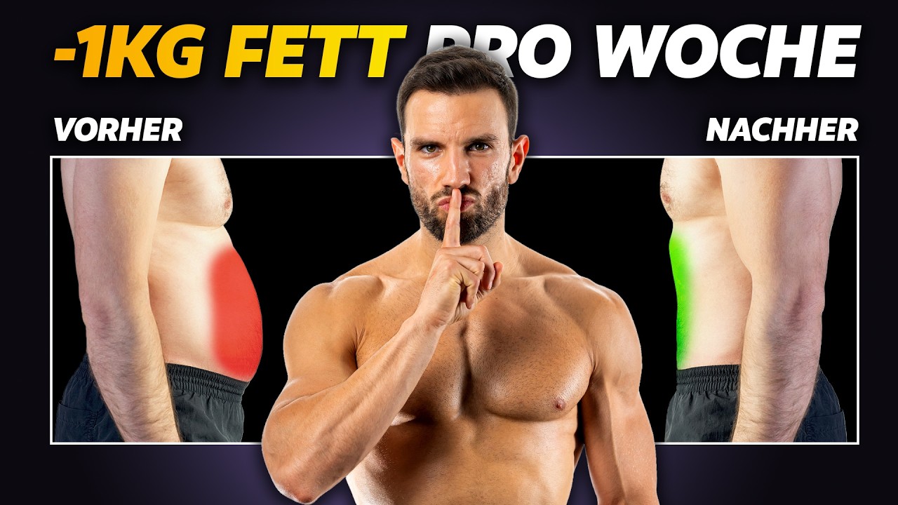 1KG FETT pro WOCHE verlieren (mit Wissenschaft)