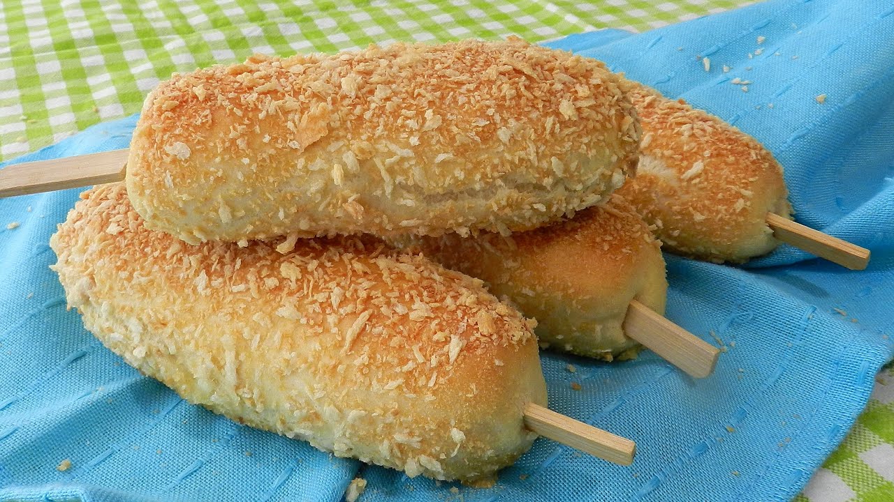 SAUSAGE CHEESE BREAD on Sticks