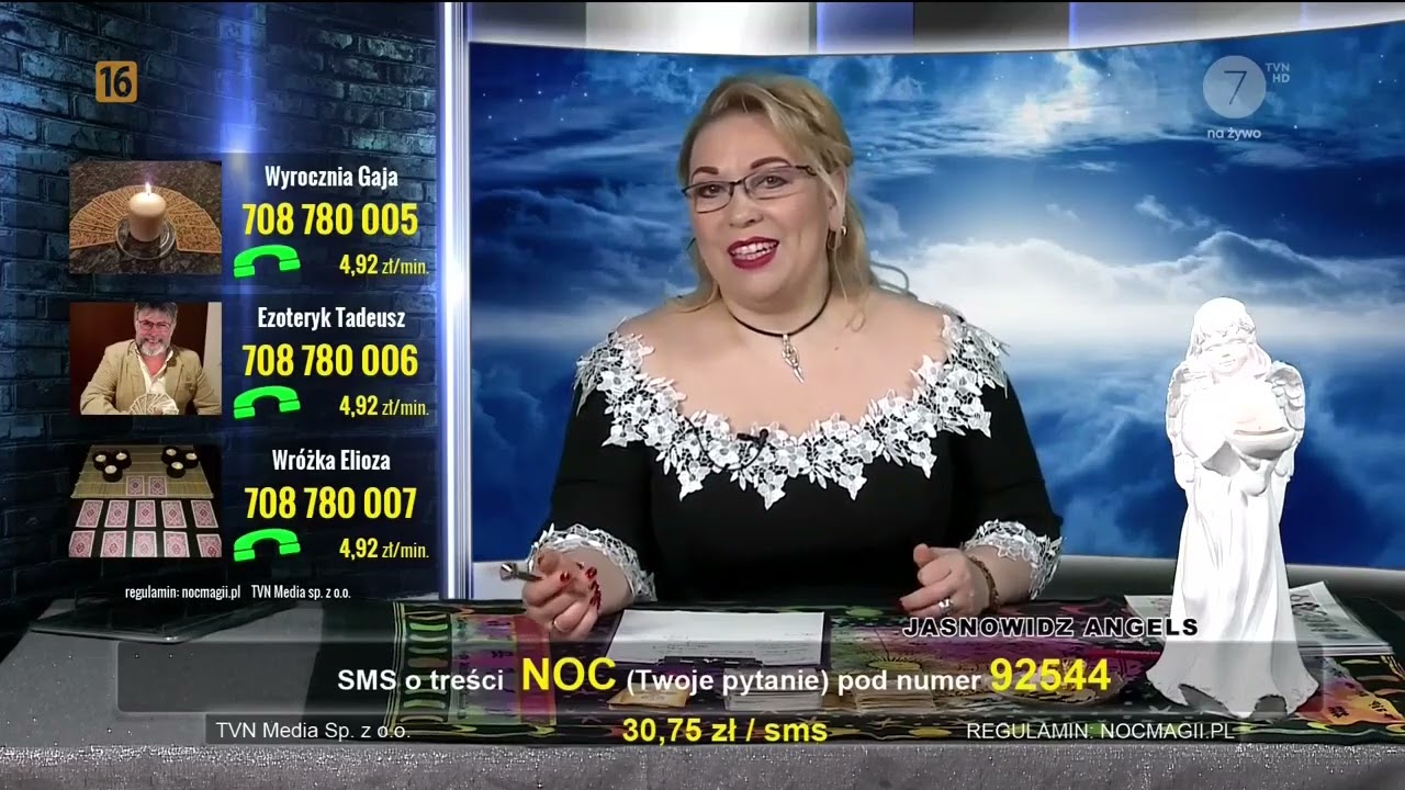 TVN 7 - Początek programu ezoterycznego (noc 21.03.2022)