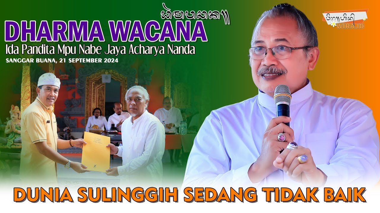 SIMAK VIDEO FULLNYA!!! Dunia Sulinggih Sedang Tidak Baik. Ida Pandita Mpu Nabe Jaya Acharya Nanda