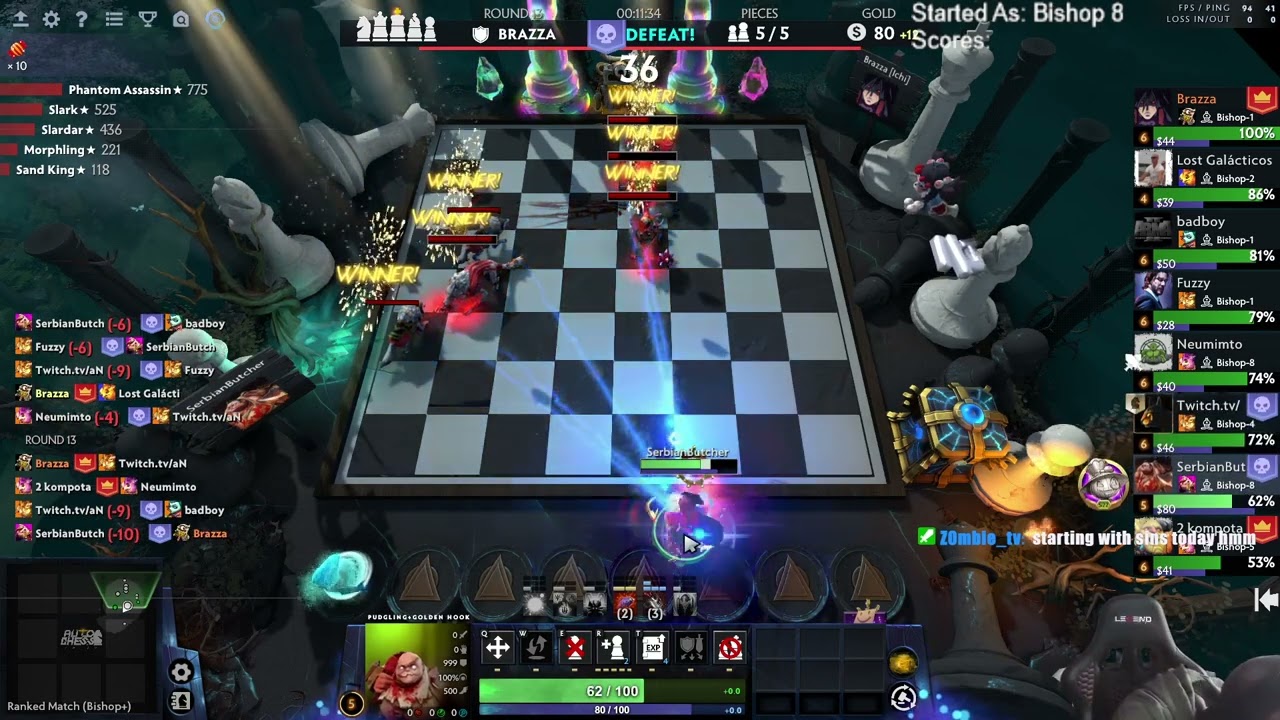 6 Beasts with INSANE GYRO Ogre Assassin! Dota Auto Chess S28!
