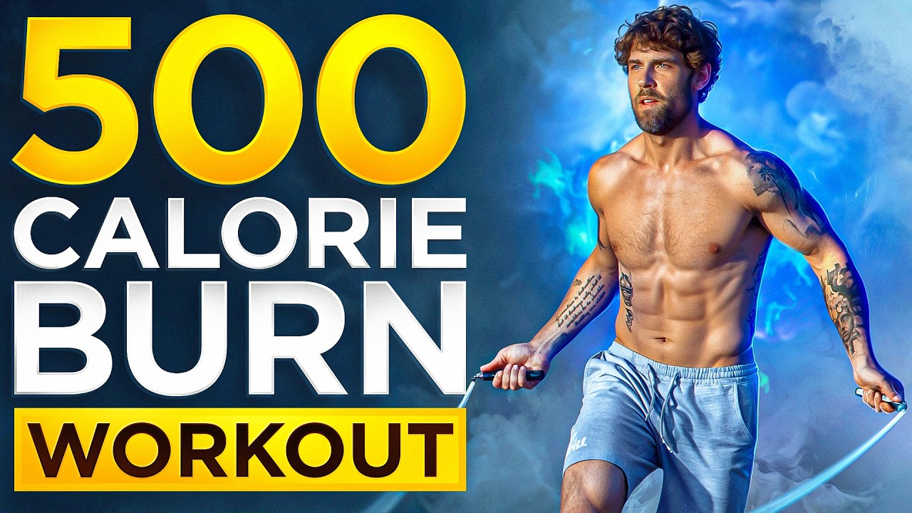 30 Min Jump Rope HIIT Tabata (500 Calorie Burn Workout)