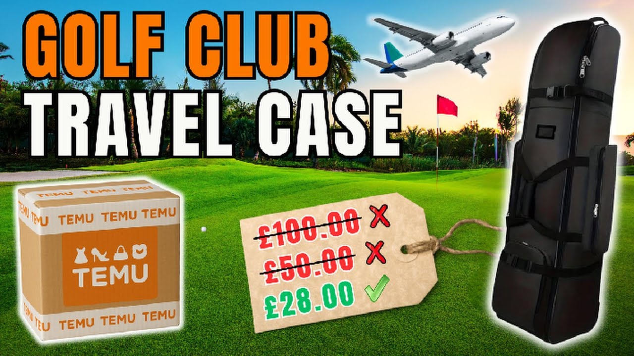 WOW! This TEMU Golf Club Travel Case Was JUST £28! | Unboxing & Honest Review #Golf #Temu #golfgear