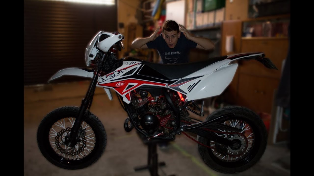 JE MODIFIE MA MOTO ! Mecanique... #Jacky Tuning !! ( Pignion de 14 + Couvre Rayon & Guidon )
